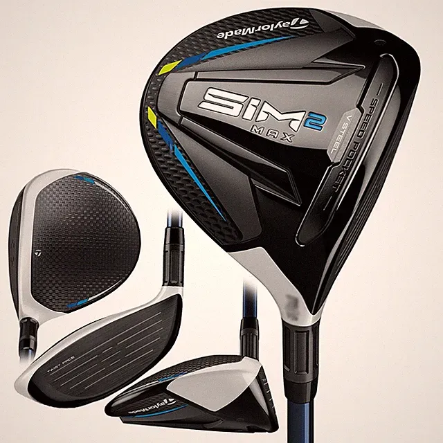TaylorMade Men SIM2 Max Fairway Wood - 21 NEW