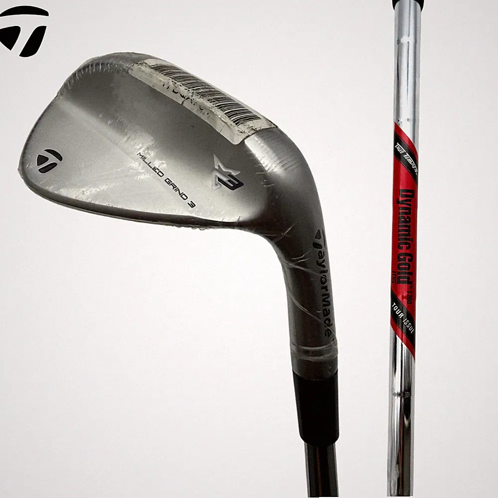 TaylorMade MG3 46° Wedge Double Dot Raw | Dynamic Gold Tour Issue S200 Shaft