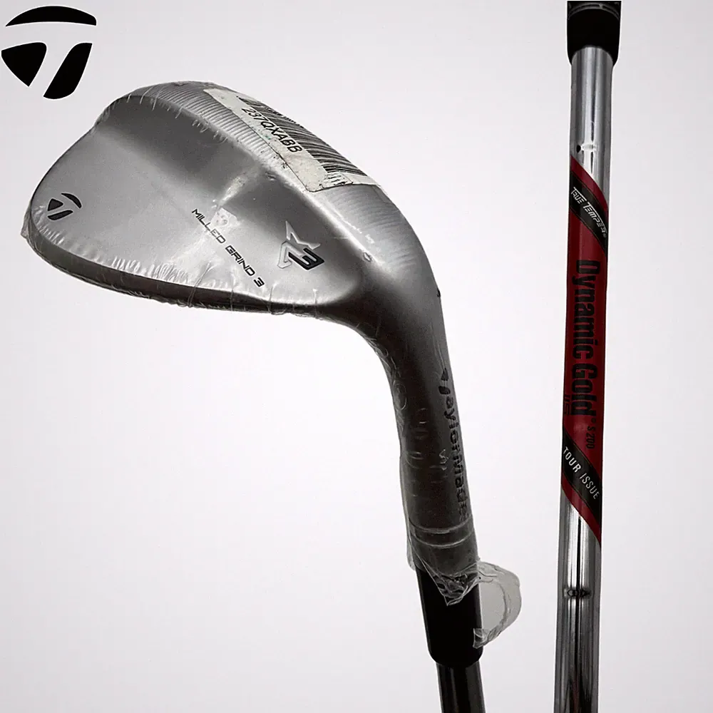 TaylorMade MG3 60° Double Dot Raw Wedge | Dynamic Gold S200 Stiff Shaft
