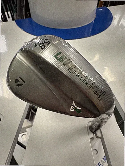TaylorMade MG4 Chrome LBV 58 Degree Lob Wedge 58-07 Dynamic Gold 115 Stiff Flex