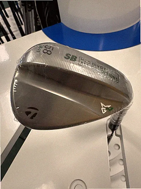 TaylorMade MG4 Chrome SB 58 Degree Lob Wedge 58-11 Dynamic Gold 115 Stiff Flex