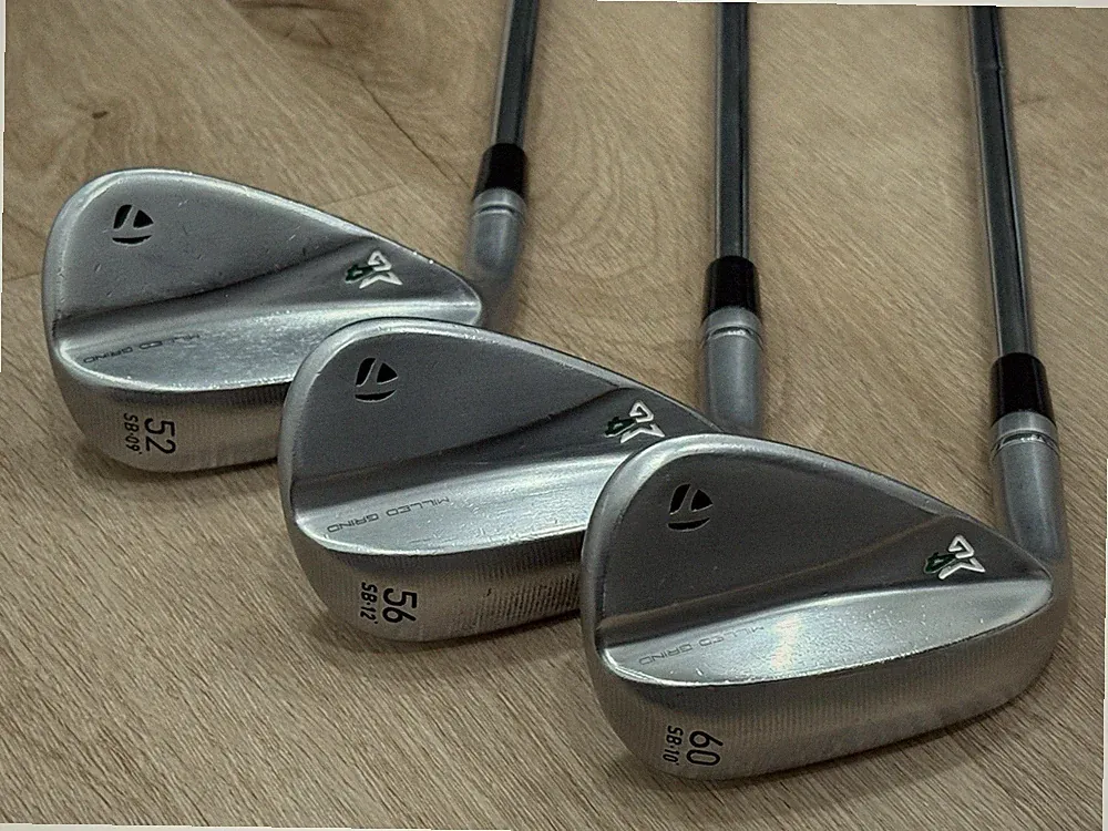 TaylorMade MG4 Wedge Set 52 56 60 LH Left Handed Dynamic Gold 115 S300 Stiff