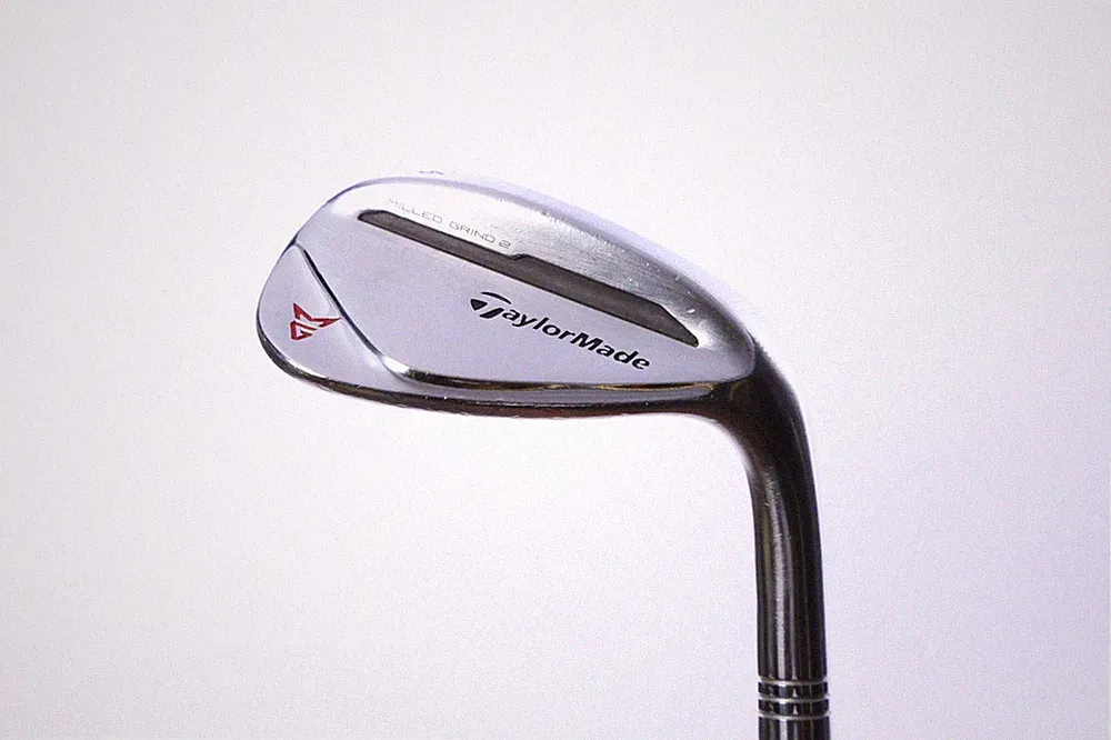 TaylorMade Milled Grind 2 Chrome 56* Sand Wedge RH 35 in Steel Shaft Regular