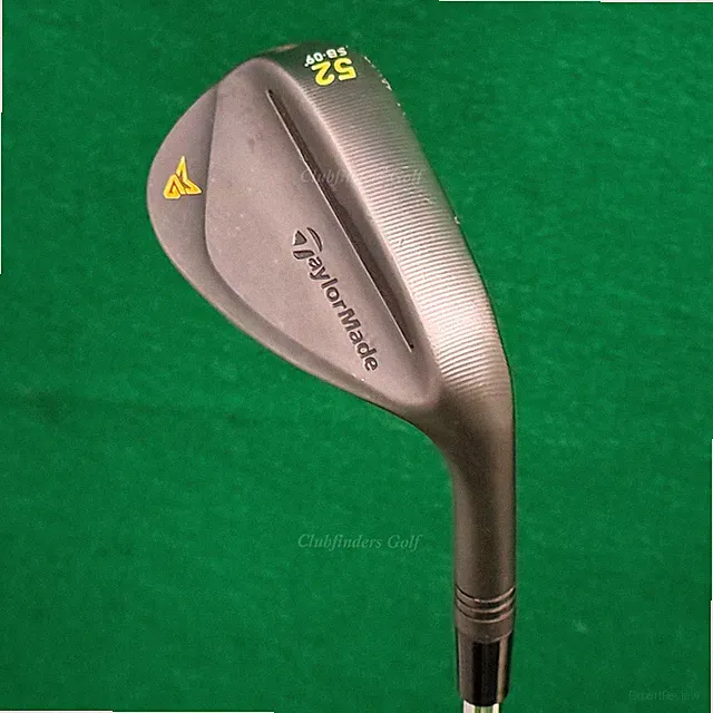 TaylorMade Milled Grind 2 MG2 Black 52-SB9 52° Gap Wedge DG S200 Steel Stiff