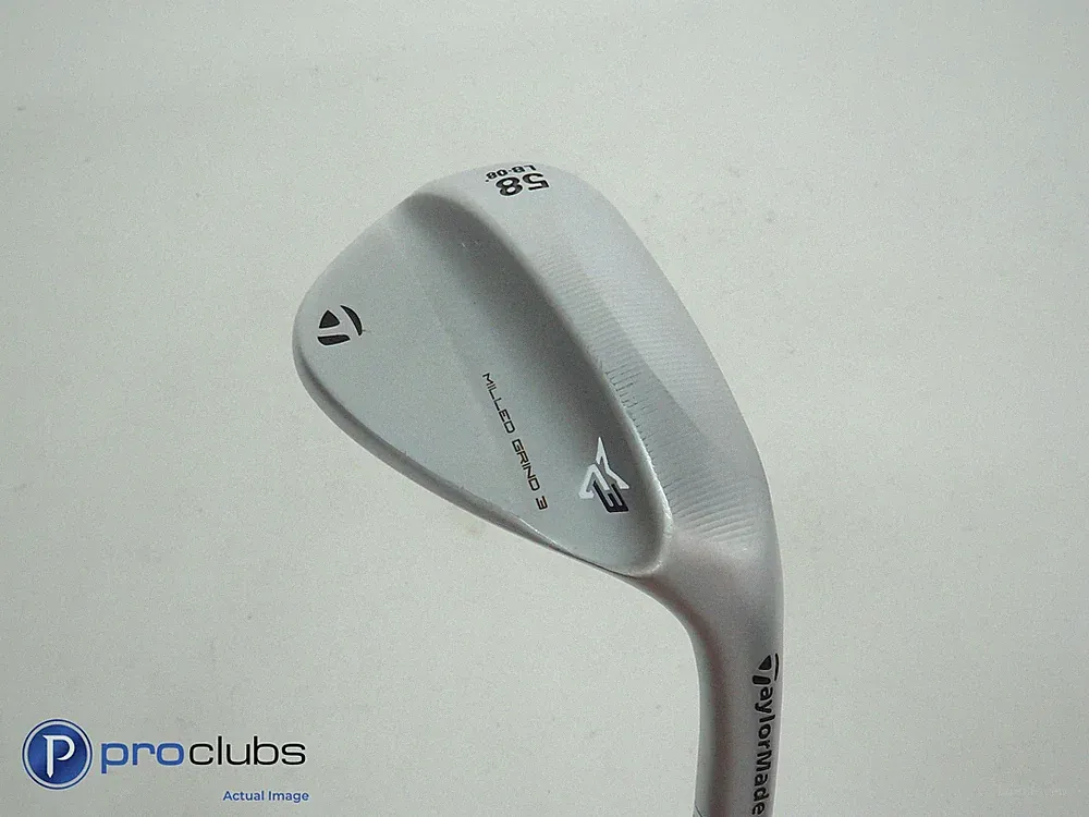 TaylorMade Milled Grind 3 MG3 Chrome (LB 8*) 58* Wedge #367165