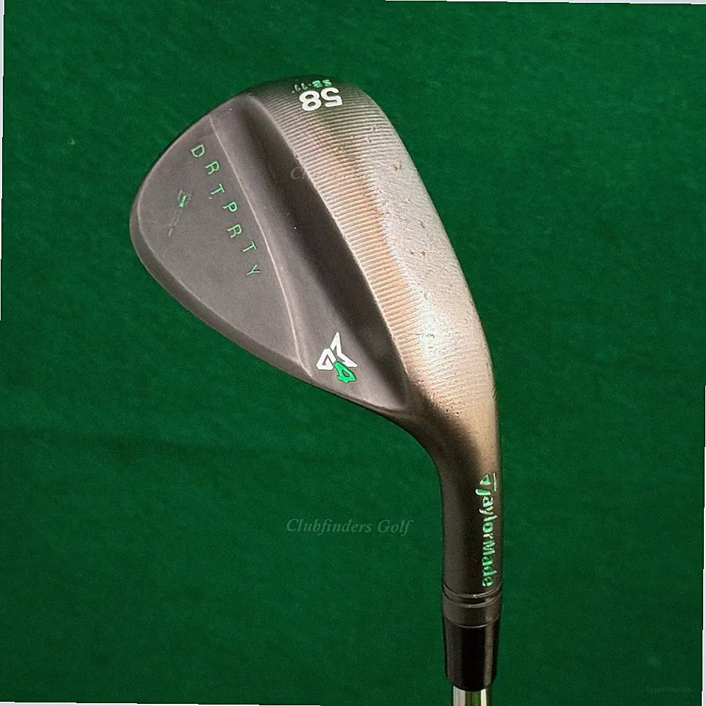 TaylorMade Milled Grind 4 Black 58-SB11 58° Lob Wedge Project X 6.0 Wedge Flex