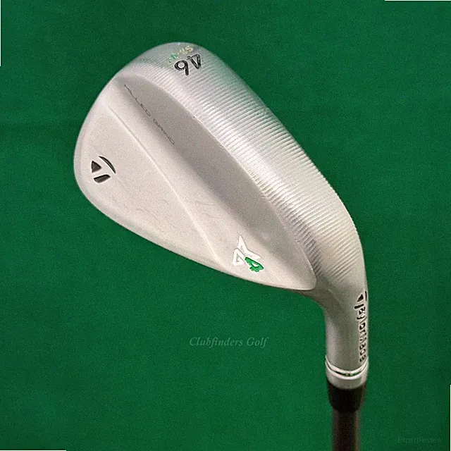 TaylorMade Milled Grind 4 MG4 Chrome 46-09 46° PW Recoil ES 760 Black F3 Regular