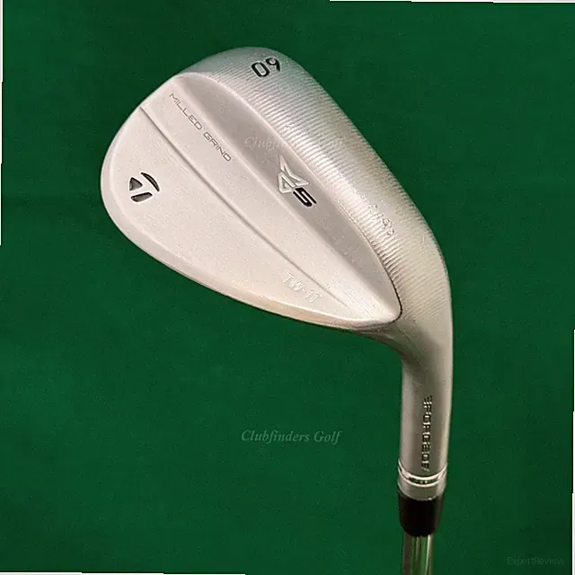 TaylorMade Milled Grind 5 MG5 60-TW11 60° Lob Wedge Stepped Steel Wedge Flex