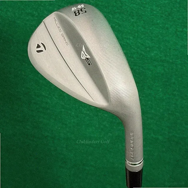 TaylorMade Milled Grind 5 MG5 Chrome 58-SB10 58° Lob Wedge DG 115 TI Wedge Flex