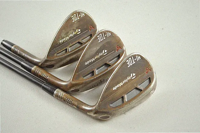 TaylorMade Milled Grind Hi-Toe 52*,56*,60* Wedge Set KBS TGI 60 Graphite #226456