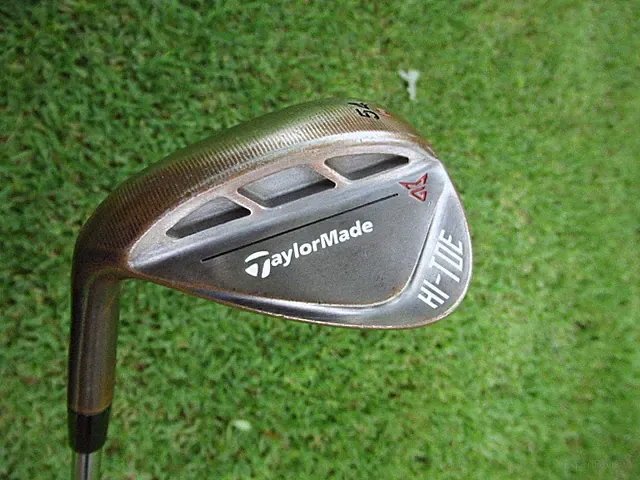 TaylorMade Milled Grind Hi Toe Wedge 54*-10* Steel Stiff Flex LEFT-HAND 35.1/4"