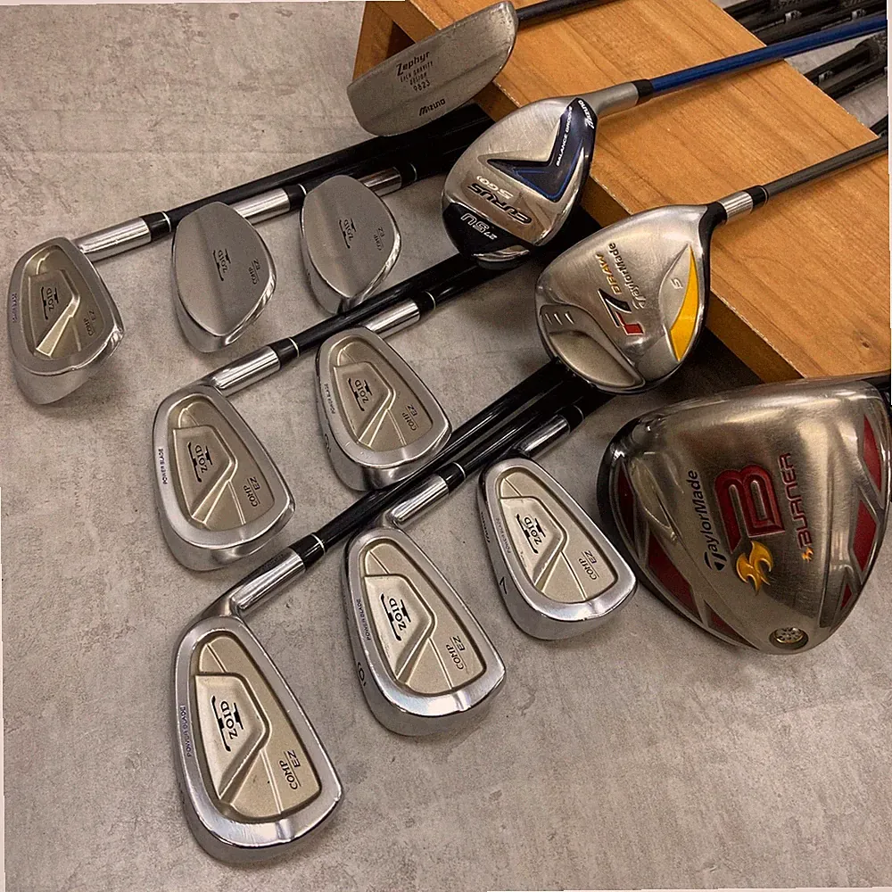 TaylorMade Mizuno Men's Golf Club Set 12pcs Right Handed Carbon Shaft