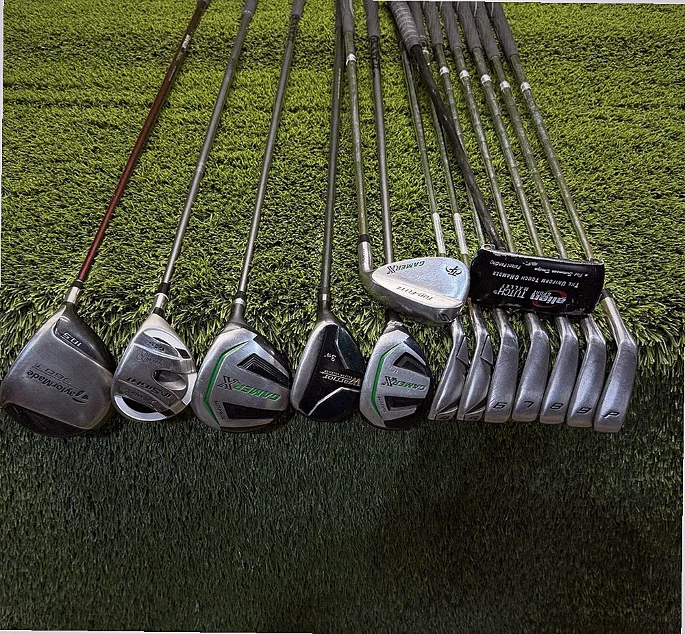 Taylormade Nike Top Flite Irons Driver Woods Hybrids Men’s Golf Club Set RH