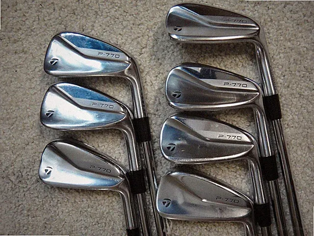 TaylorMade P-770 irons 5-AW forged irons KBS TOUR 120 STEEL STIFF
