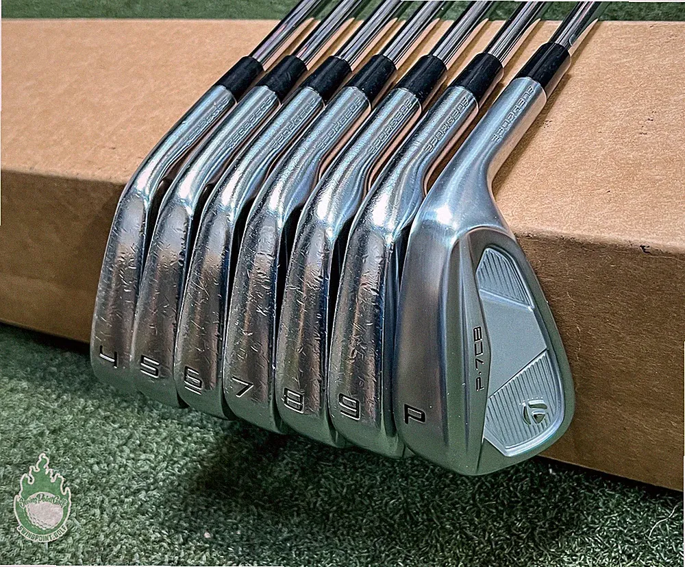 TaylorMade P-7CB Forged Irons 4-PW Project X 6.5 Extra Stiff Steel Golf Set