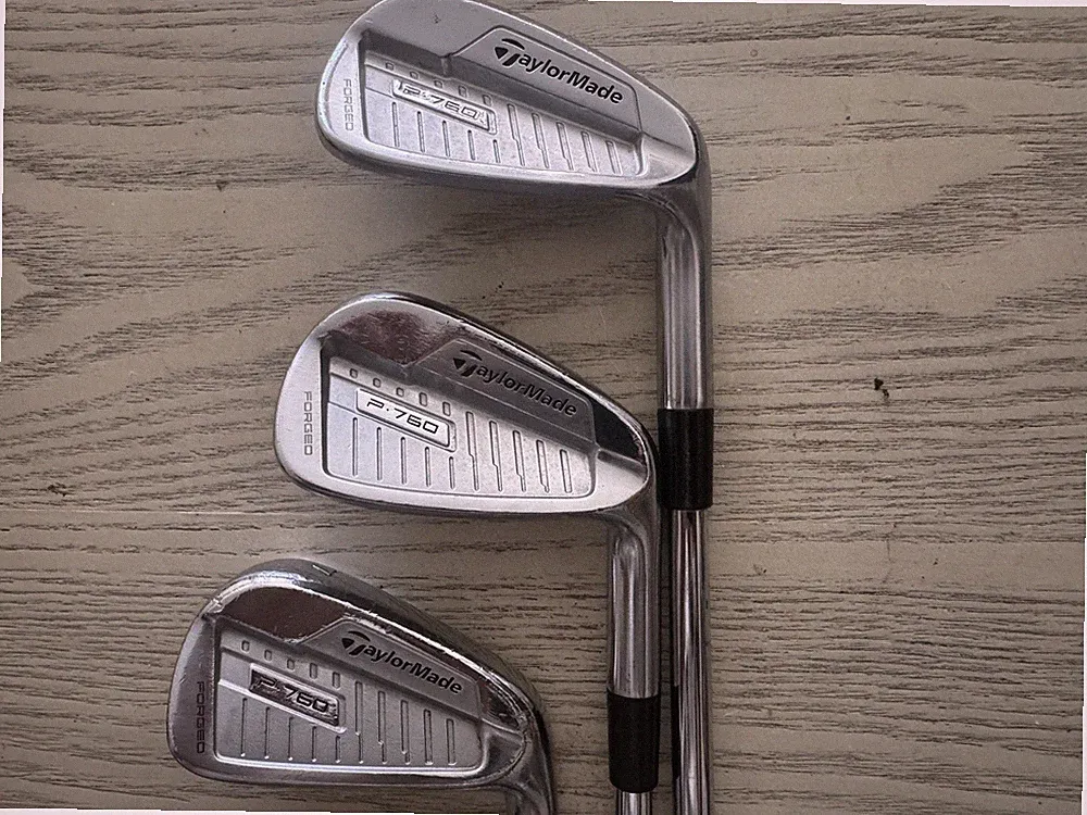 TaylorMade P760 Forged Partial Set 9 8 7 Irons S300 Stiff Steel