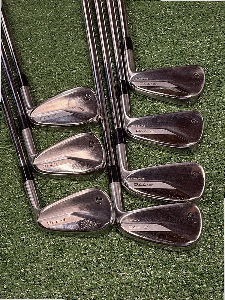 TaylorMade P770 (2020) 4-PW Iron Set Stiff Flex Modus 3 Tour 120g Steel Shafts