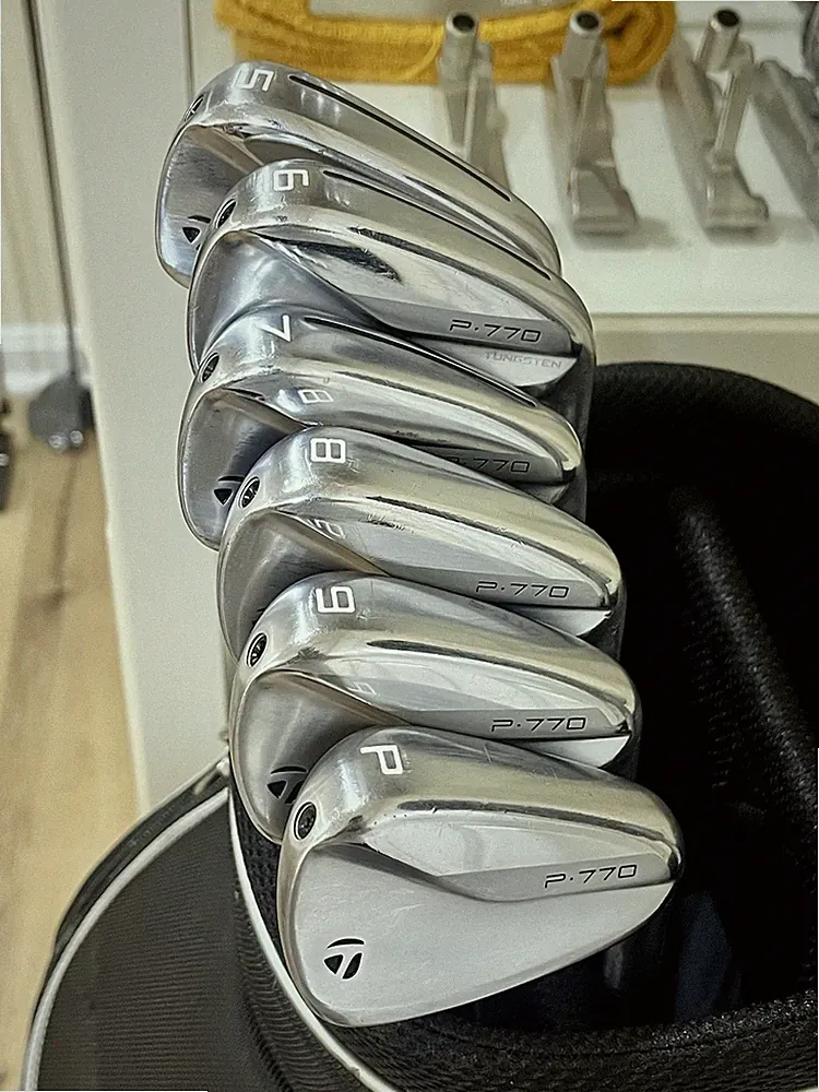 TaylorMade P770 2020 Iron Set 5I - 9I PW 6 Clubs MODUS 3 TOUR 105 Flex S RH -1/2