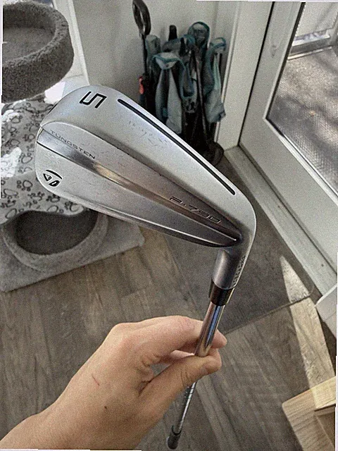 TaylorMade P790 2023 Single 5 Iron Dynamic Gold Stiff Steel Mens RH Midsize Grip