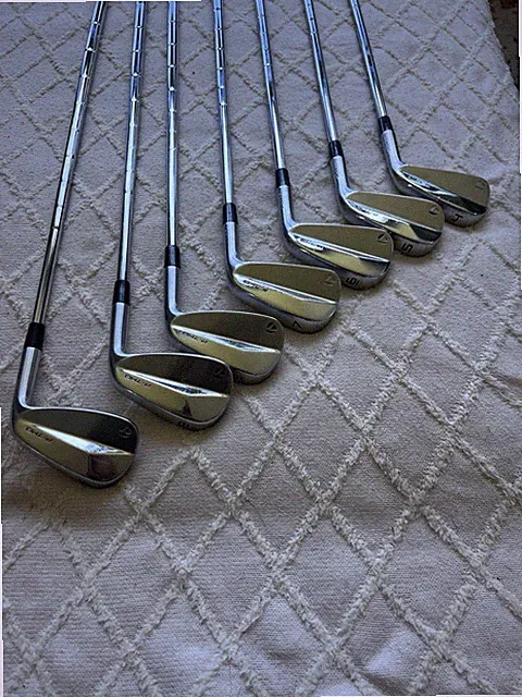 TaylorMade P7MB 2023 Iron Set 4-PW Stiff Flex Right KBS Tour Steel
