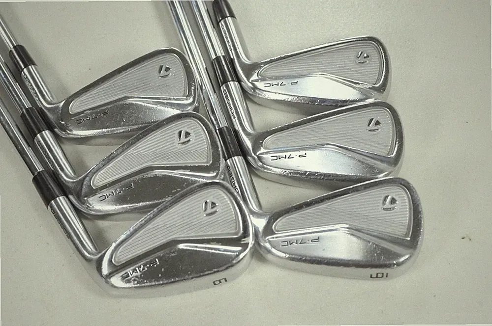 TaylorMade P7MC 2020 4-9 Iron Set X-Stiff Flex Project X Rifle 6.5 Steel #222687