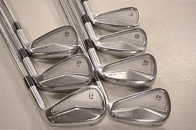 TaylorMade P7MC 2020 4-PW Iron Set Stiff Flex Right KBS Tour 120g Steel # 217327