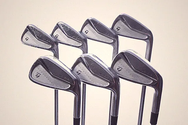TaylorMade P7MC Iron Set 4-PW Standard Stiff Flex Steel Shaft Good