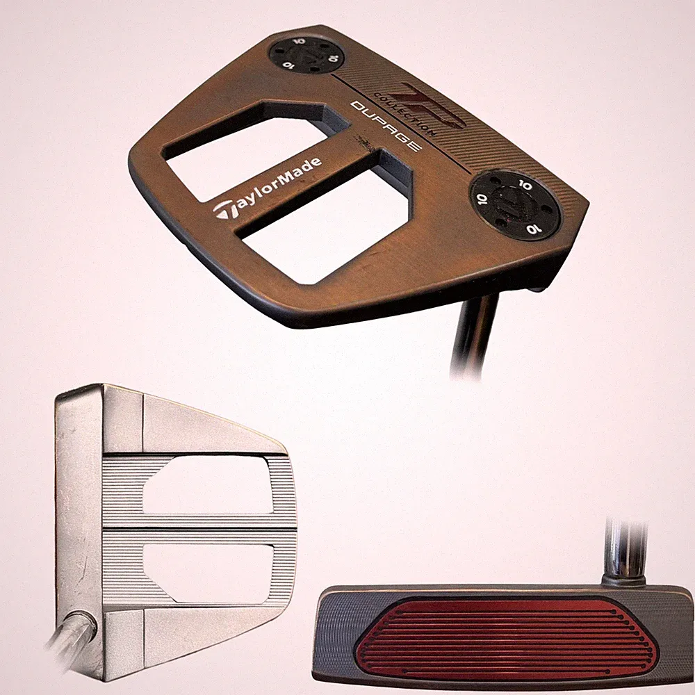 TaylorMade Patina Collection Copper Dupage Putter, Single Bend, 35in