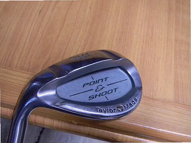 Taylormade Point And Shoot SW Sand Wedge 56° Steel Shaft 34" LH Golf Club