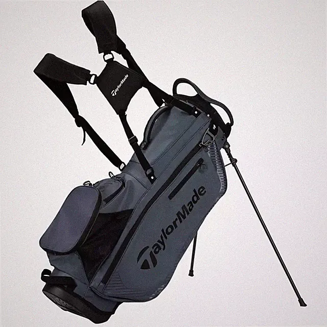 TaylorMade Pro 2023 Stand Bag Charcoal Lightweight Golf Carry Bag 14 Way