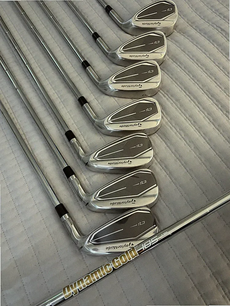 TaylorMade Qi Iron Set 5-PW AW SW Dynamic Gold Stiff