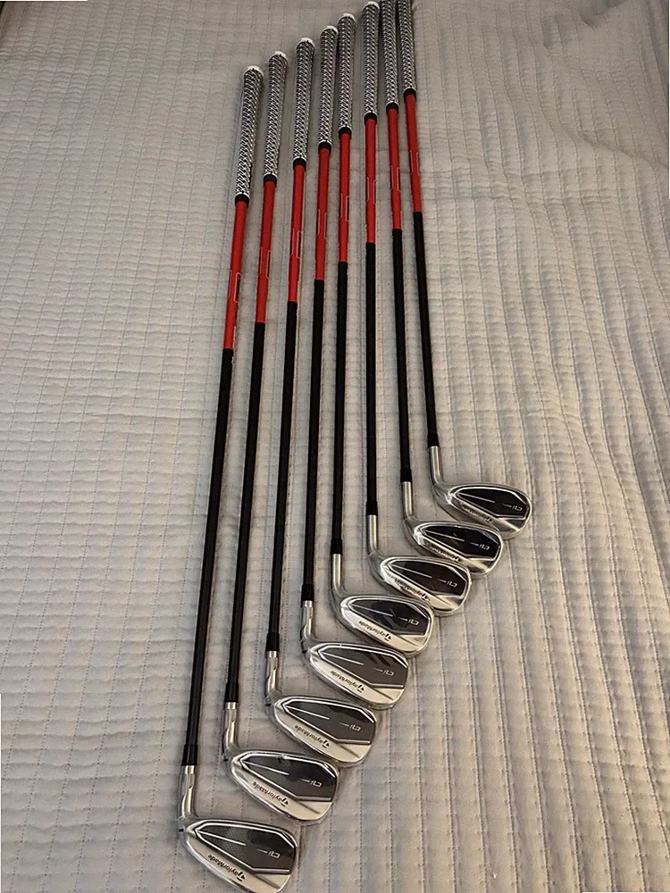TaylorMade Qi Iron Set 5-PW AW SW Graphite Stiff
