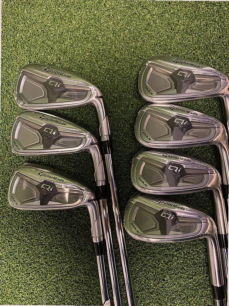 TaylorMade Qi Max Iron Set 5-AW (7 pc.) RH - KBS MAX MT S|85 - Stiff Flex