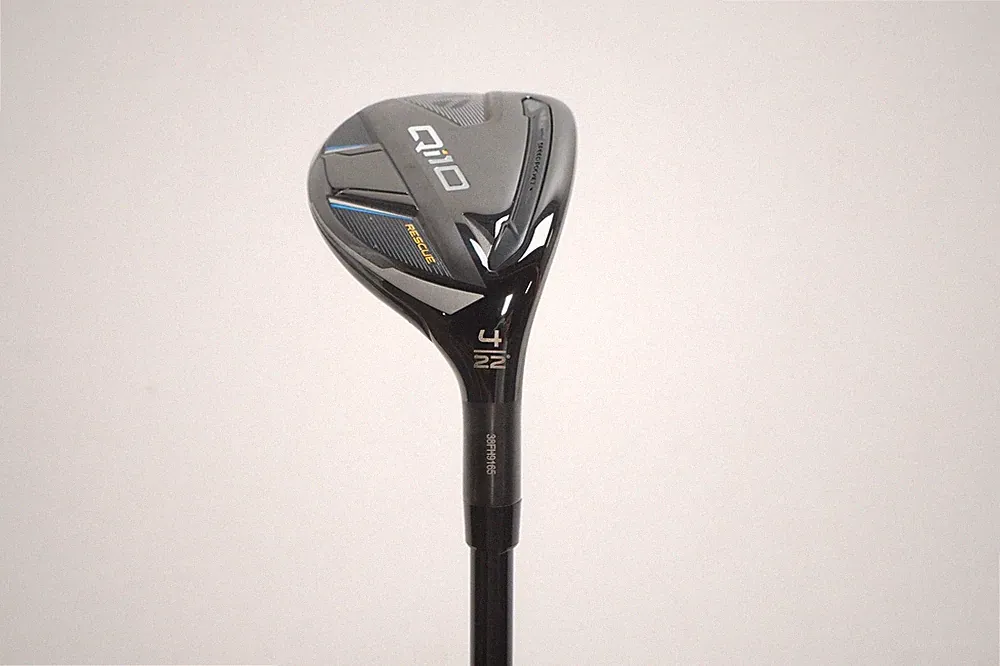 Taylormade Qi10 22° 4 Hybrid Regular Flex Tensei Av Blue 70 Good