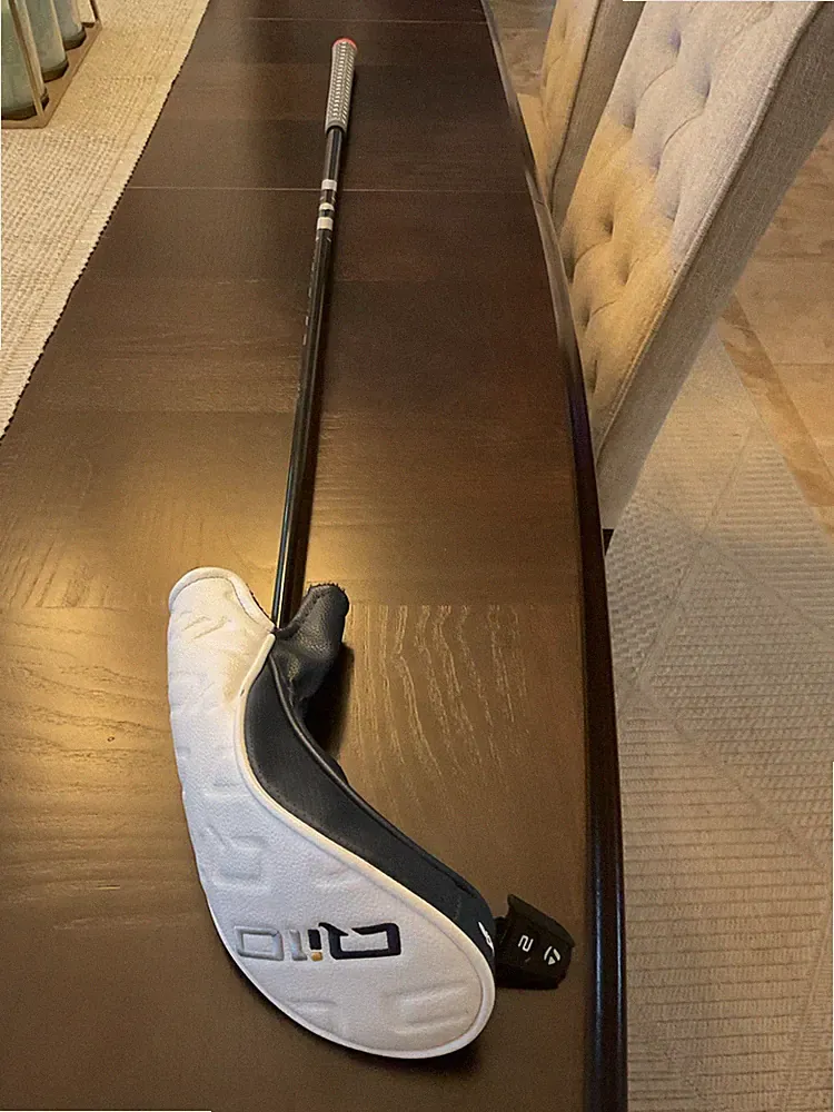 TaylorMade Qi10 3H Hybrid 19° Stiff Ventus TR Shaft Right-Handed WITH HEADCOVER