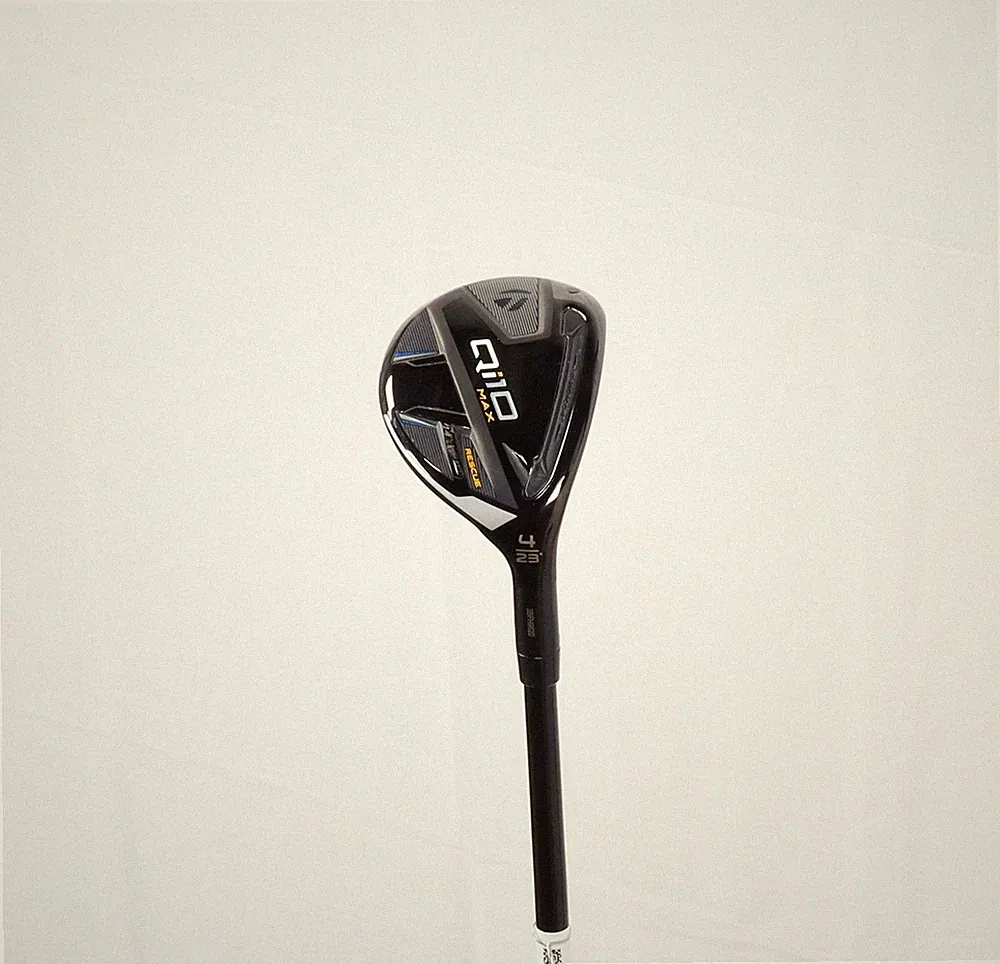 Taylormade Qi10 Max 23° 4 Hybrid Extra Stiff Flex Ust Recoil Dart 95 Good