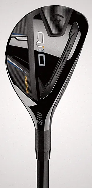 TaylorMade Qi10 Rescue 22* 4H Hybrid Stiff Fujikura Ventus TR Blue HB 7 Value