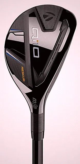 TaylorMade Qi10 Rescue 25* 5H Hybrid Senior Fujikura Ventus TR Blue HB 5 Mint