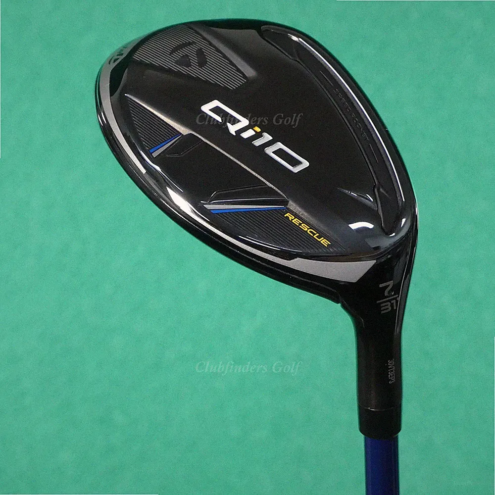 TaylorMade Qi10 Rescue 31° 7 Hybrid Even Flow Riptide CB 6.0 Graphite Stiff & HC