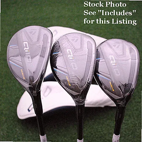 TaylorMade Qi10 Rescue Hybrids - Choose Loft/Flex - NEW