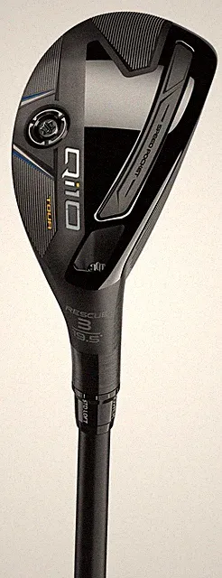 TaylorMade Qi10 Tour Rescue 19.5* 3H Hybrid Stf Tensei AV Blue 75 HY Excnt