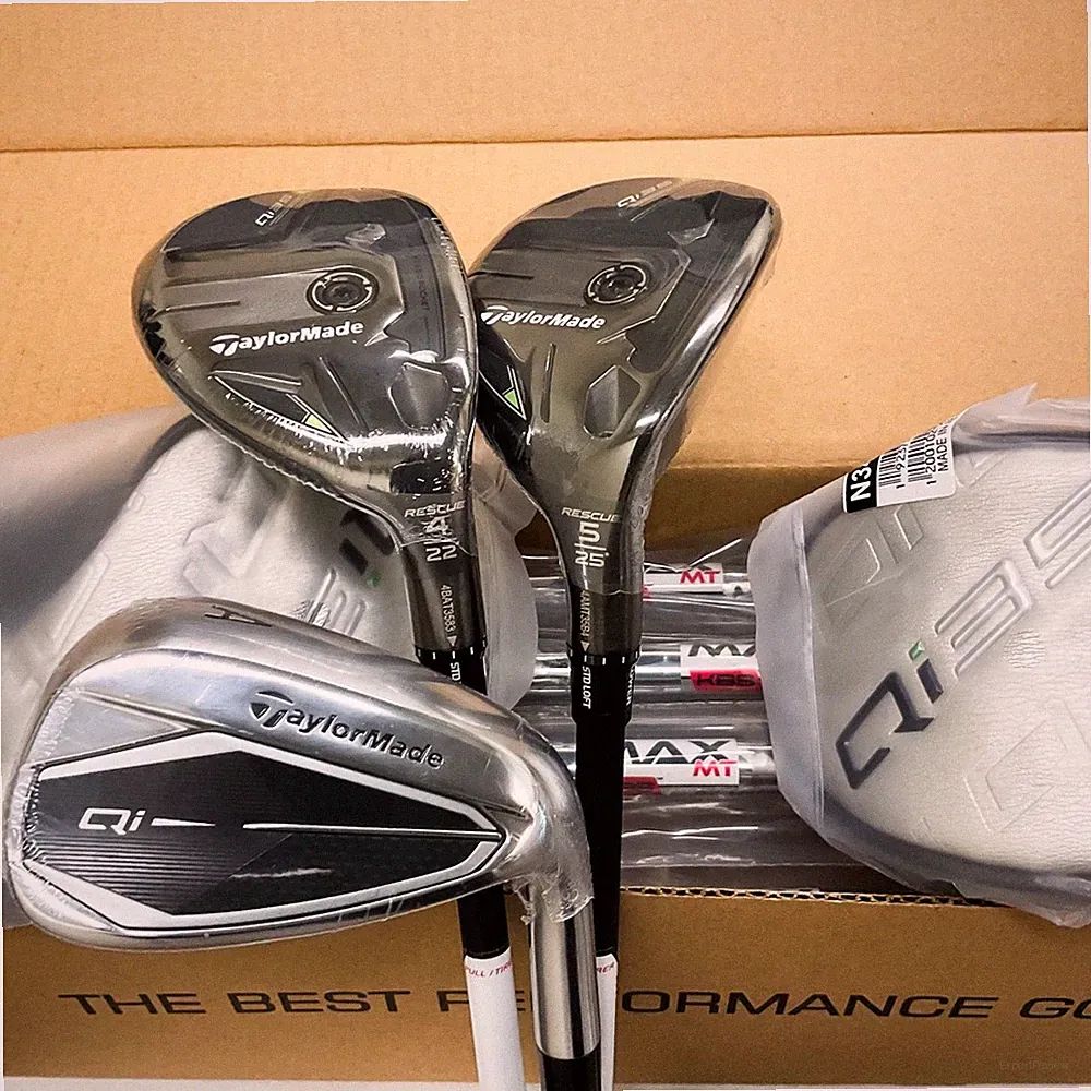 TaylorMade Qi35 Hybrid/Irons Combo Set 4H,5H,6-PW,AW Steel Regular OPEN BOX 2755