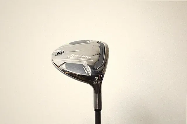 Taylormade Qi35 Max 21.5° 7 Fairway Wood Extra Stiff Flex Tensei 1K Black Good