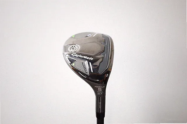 Taylormade Qi35 Max Lite Rescue 27° 5 Hybrid Stiff Flex Recoil Dart 85 Good