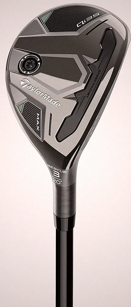 TaylorMade Qi35 MAX Rescue 27* 5H Hybrid Senior Fuji Air Speeder II 50 Value