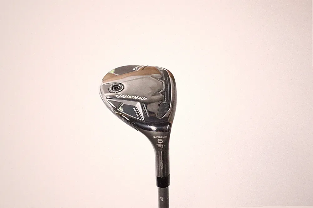 Taylormade Qi35 Max Rescue 31° 6 Hybrid Regular Fujikura Air Speeder 50 '25 Good