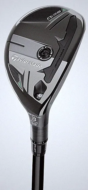 TaylorMade Qi35 Rescue 17* 2H Hybrid Stiff Kai'li Blue DarkWave HY 85 Excnt