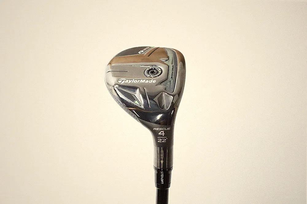 Taylormade Qi35 Rescue 22° 4 Hybrid Extra Stiff Flex Tensei Av White 85 Good