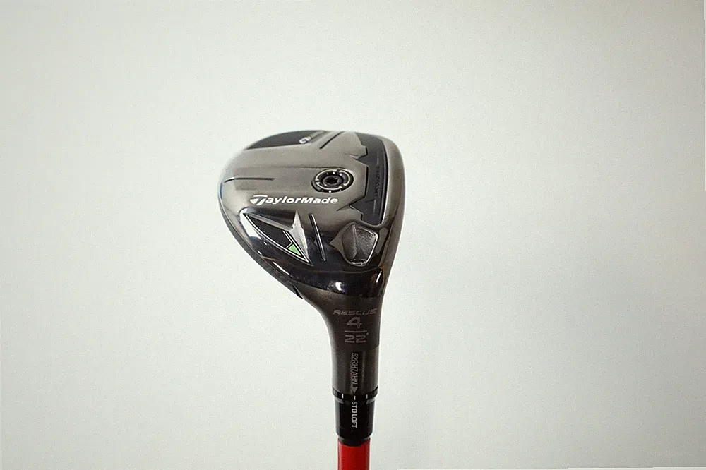 Taylormade Qi35 Rescue 22° 4 Hybrid Stiff Flex Fujikura Ventus Blue 7 2025 Good