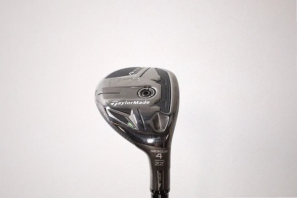 Taylormade Qi35 Rescue 22° 4H Hybrid Extra Stiff Flex Tensei 1K Black 95 Good